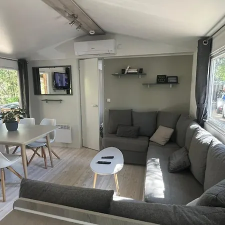 Campsite Sbvacances Mobil 3ch 2sdb Sur Magnifique Emplacement Avec Vue Sur La Foret Des Landes *