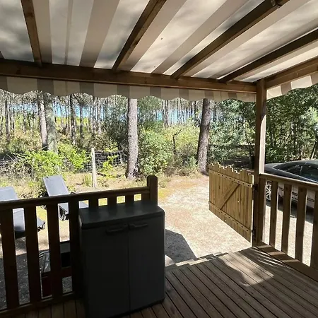 Campsite Sbvacances Mobil 3ch 2sdb Sur Magnifique Emplacement Avec Vue Sur La Foret Des Landes