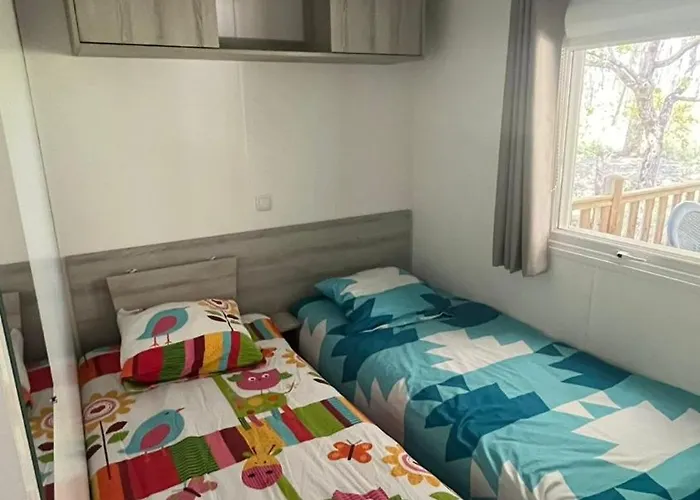 Sbvacances Mobil 3ch 2sdb Sur Magnifique Emplacement Avec Vue Sur La Foret Des Landes